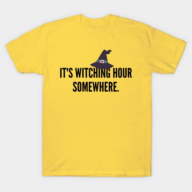 Witching Hour T-Shirt by geekgals